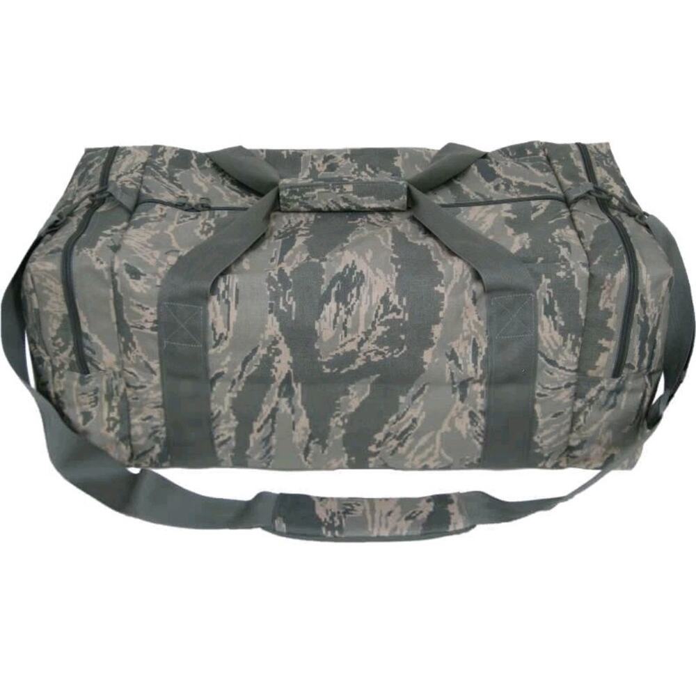 Military Large Backpack Duffle Bag Digital Tiger Stripe Camo Air Crewman's Bag